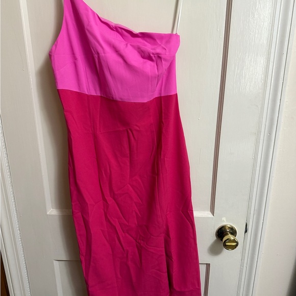 Petal and Pup NWT Pink Colorblock Midi Skirt - Picture 2 of 2